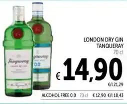 Spazio Conad London dry gin TANQUERAY offerta
