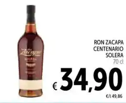 Spazio Conad Ron zacapa centenario SOLERA offerta