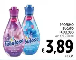Spazio Conad Profumo bucato FABULOSO offerta