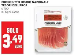 Pam Prosciutto crudo nazionale TESORI DELL'ARCA offerta