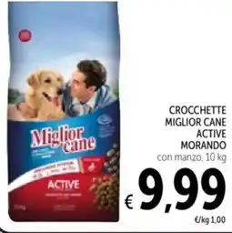 Spazio Conad Crocchette miglior cane active MORANDO offerta