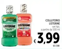 Spazio Conad Collutorio LISTERINE offerta