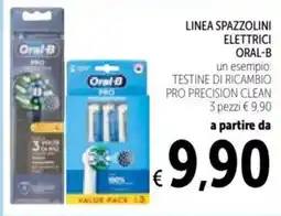 Spazio Conad Linea spazzolini elettrici ORAL-B offerta