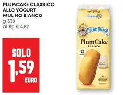 Pam Plumcake classico allo yogurt MULINO BIANCO offerta