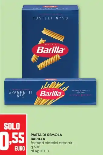 Pam Pasta di semola BARILLA offerta