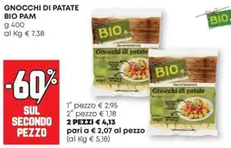 Pam Gnocchi di patate BIO PAM offerta