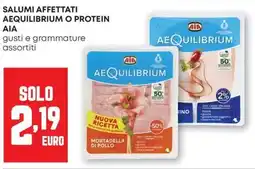 Pam Salumi affettati aequilibrium o protein ΑΙΑ offerta