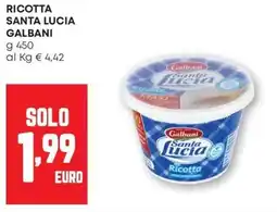 Pam Ricotta santa lucia GALBANI offerta