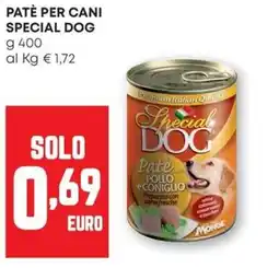Pam Patè per cani SPECIAL DOG offerta