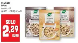 Pam Muesli PAM offerta