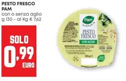 Pam Pesto fresco pam con o senza aglio offerta