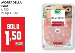 Pam Mortadella PAM offerta