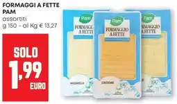 Pam Formaggi a fette PAM offerta