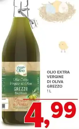 Todis Olio extra vergine di oliva GREZZO offerta