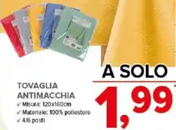 Todis Tovaglia antimacchia offerta