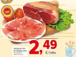 Todis Prosciutto di parma dop offerta