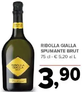 Todis Ribolla gialla spumante brut offerta