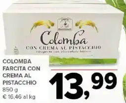 Todis Colomba farcita con crema al pistacchio offerta