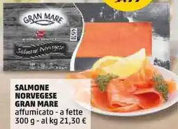 PENNY Salmone norvegese GRAN MARE affumicato a fette offerta