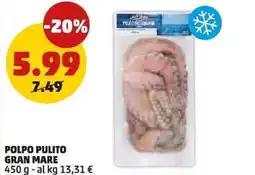 PENNY Polpo pulito GRAN MARE offerta