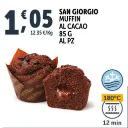 Deco Superfreddo San giorgio muffin al cacao offerta