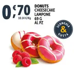 Deco Superfreddo Donuts cheesecake lampone offerta