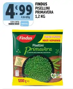 Deco Superfreddo Findus pisellini primavera offerta