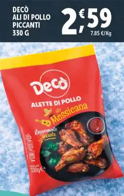 Deco Superfreddo Decò ali di pollo piccanti offerta
