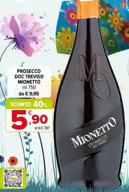 Iperal Prosecco doc treviso MIONETTO offerta