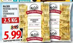Il Genio Supermercato Mccain patatine fritte stick steakhouse offerta