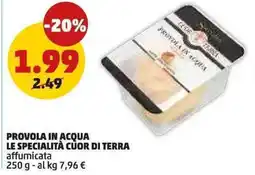 PENNY Provola in acqua le specialità cuor di terra affumicata offerta
