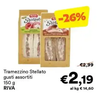 Unes Tramezzino Stellato RIVA offerta