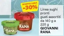 Unes Linea sughi prontiLinea sughi pronti GIOVANNI RANA offerta