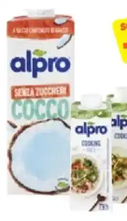 Unes Bevande 100% vegetali 1lo Panna da Cucina 100% Vegetale ALPRO offerta