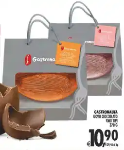 Deco Supermercati Gastronauta uovo cioccolato offerta