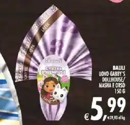 Deco Supermercati Bauli uovo gabby's dollhouse/ masha e orso offerta