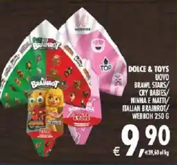 Deco Supermercati Dolce&toys uovo brawl stars/ cry babies ninna e matti italian brainrot/ webboh offerta