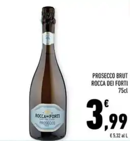 Conad City Prosecco brut ROCCA DEI FORTI offerta
