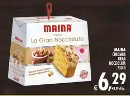 Deco Supermercati Maina colomba gran nocciolata offerta