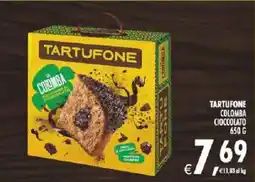 Deco Supermercati Tartufone colomba cioccolato offerta