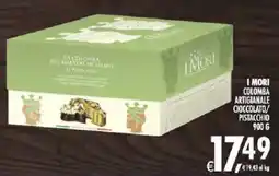 Deco Supermercati I mori colomba artigianale cioccolato/ pistacchio offerta