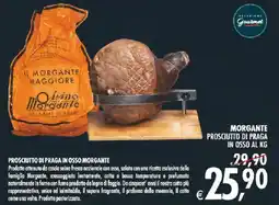Deco Supermercati Morgante prosciutto di praga in osso offerta