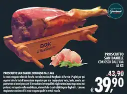 Deco Supermercati Prosciutto san daniele con osso dall'ava offerta