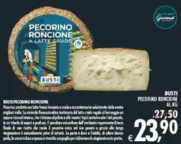 Deco Supermercati Busti pecorino roncione offerta