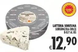 Deco Supermercati Latteria soresina gorgonzola dolce d.o.p. al kg offerta