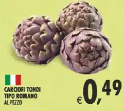 Deco Supermercati Carciofi tondi tipo romano al pezzo offerta