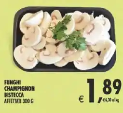 Deco Supermercati Funghi champignon bistecca affettati offerta