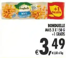 Deco Supermercati Bonduelle mais offerta