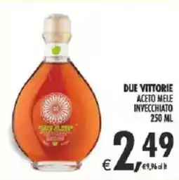 Deco Supermercati Due vittorie aceto mele invecchiato offerta