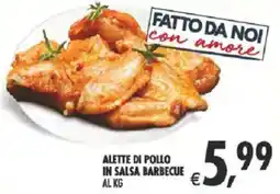 Deco Supermercati Alette di pollo in salsa barbecue al kg offerta